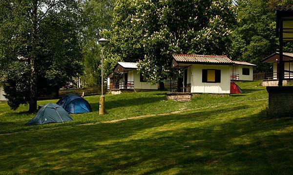 Campingplatz Mezní Louka - Außengelände
