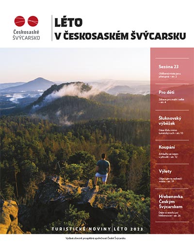 Turistické noviny Léto 2023 v Českosaském Švýcarsku