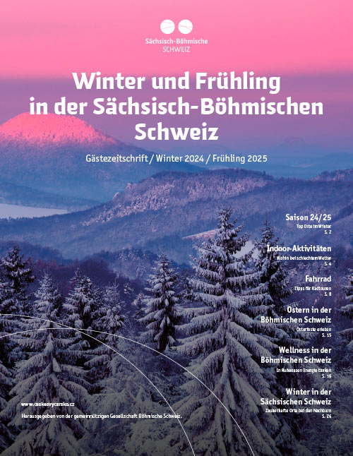 Touristische Zeitung Winter und Frühling 2024/2025 in der Sächsisch-Böhmischen Schweiz