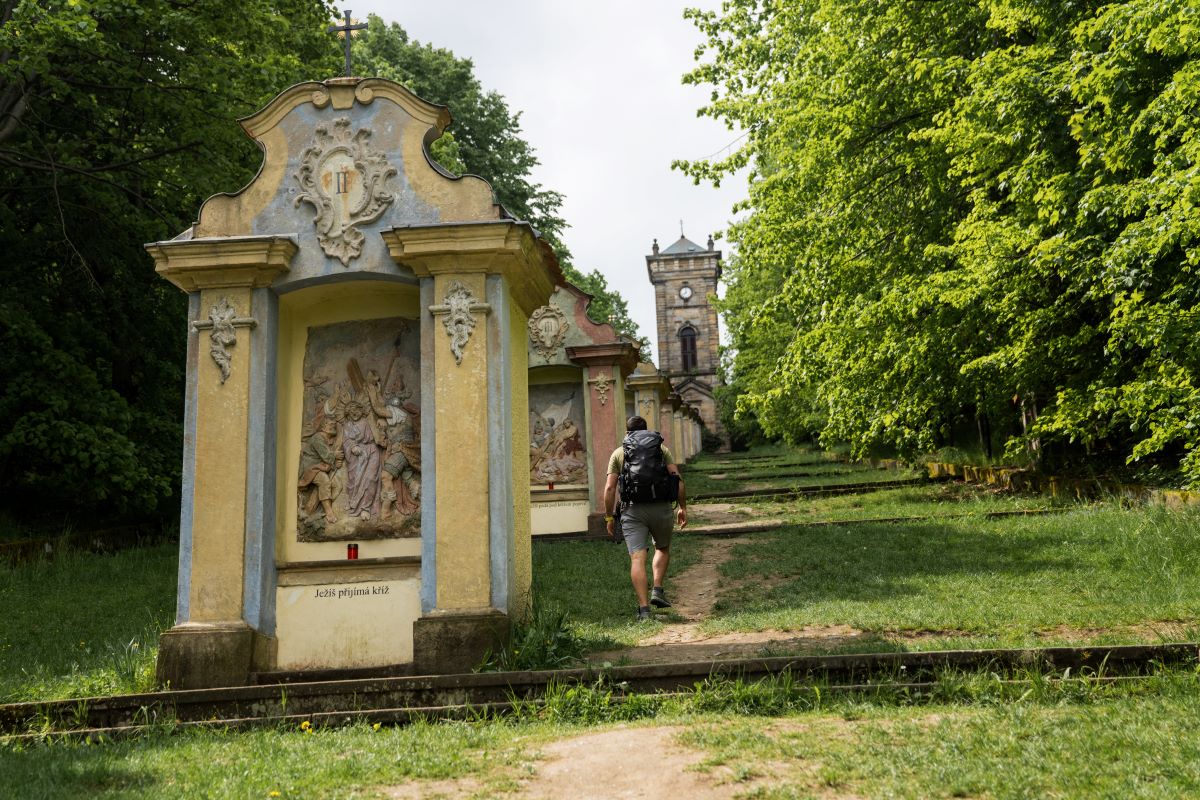 Křížová cesta Jiřetín pod Jedlovou