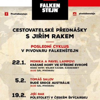 Cestovatelské přednášky - Falkenštejn 2020