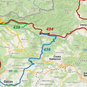 Trasy linek v sezóně 2020