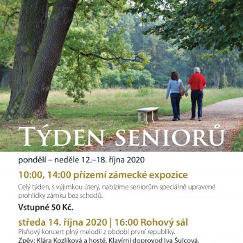 Zámek Děčín - Týden seniorů