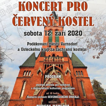 Varnsdorf - koncert pro Červený kostel